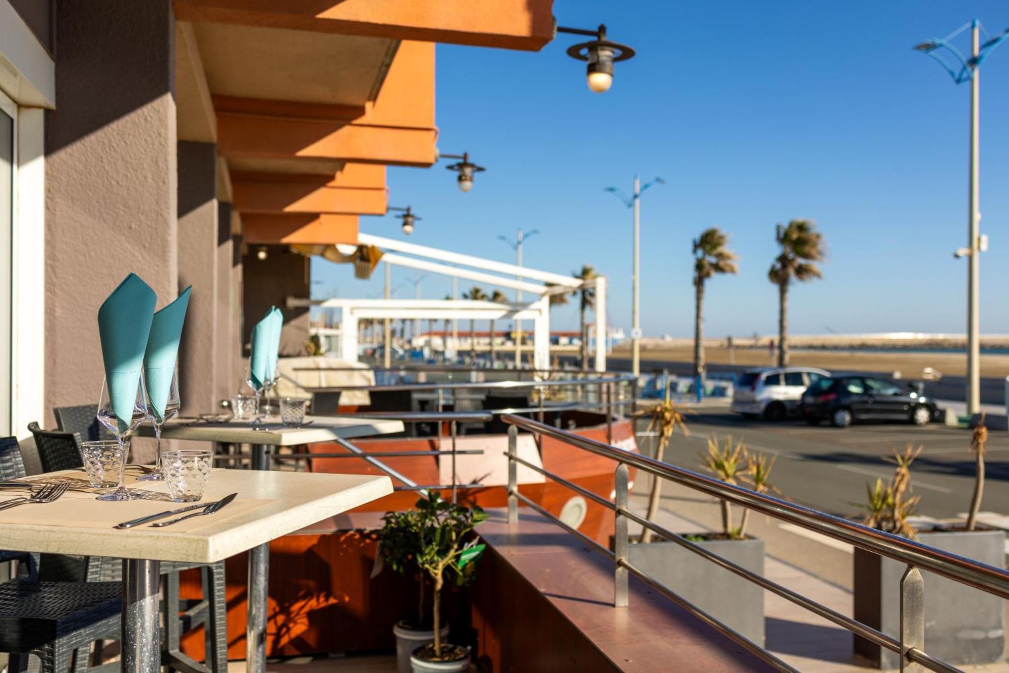 Logis Hotel & Restaurant Mediterranee بورت-لا-نوفيل المظهر الخارجي الصورة