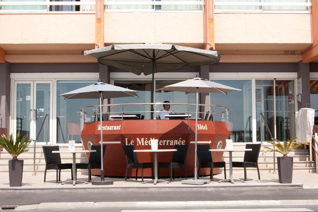 Logis Hotel & Restaurant Mediterranee بورت-لا-نوفيل المظهر الخارجي الصورة