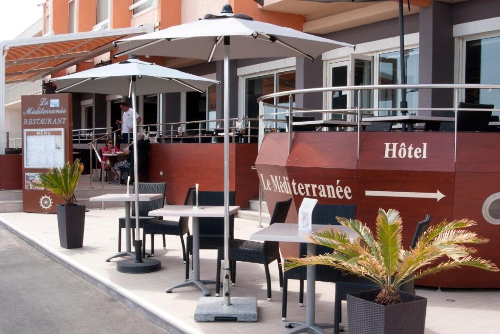 Logis Hotel & Restaurant Mediterranee بورت-لا-نوفيل المظهر الخارجي الصورة